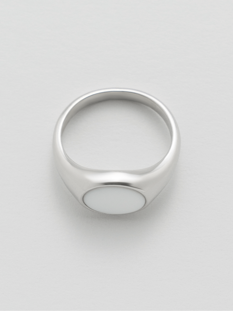 IVORY Signet Ring