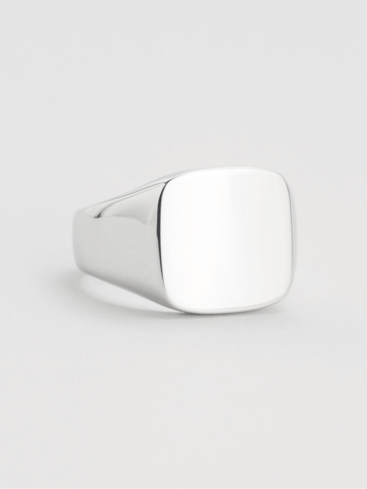 SQUARE Signet Ring