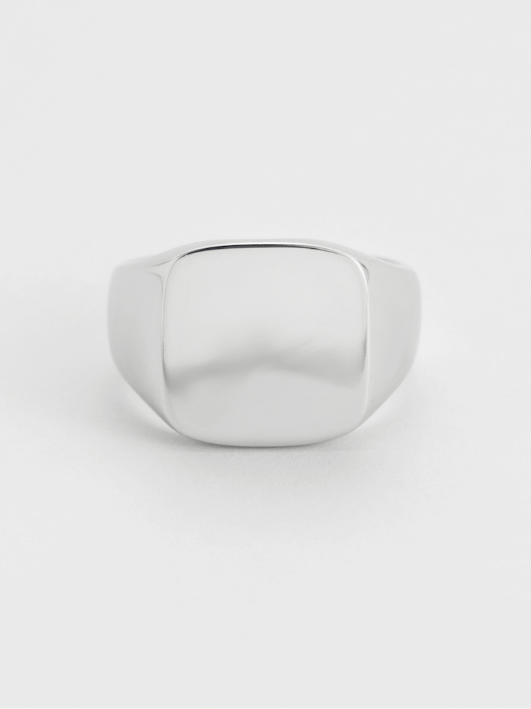 SQUARE Signet Ring