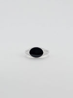 Load image into Gallery viewer, BLACK Signet Ring
